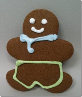 gluten free gingerbread man